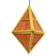 Kandil-Shukra – handmade bamboo diamond akash kandil for Diwali